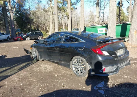 2020 Honda Civic Si Coupe из США, поврежденный, VIN 2HGFC3A55LH752341